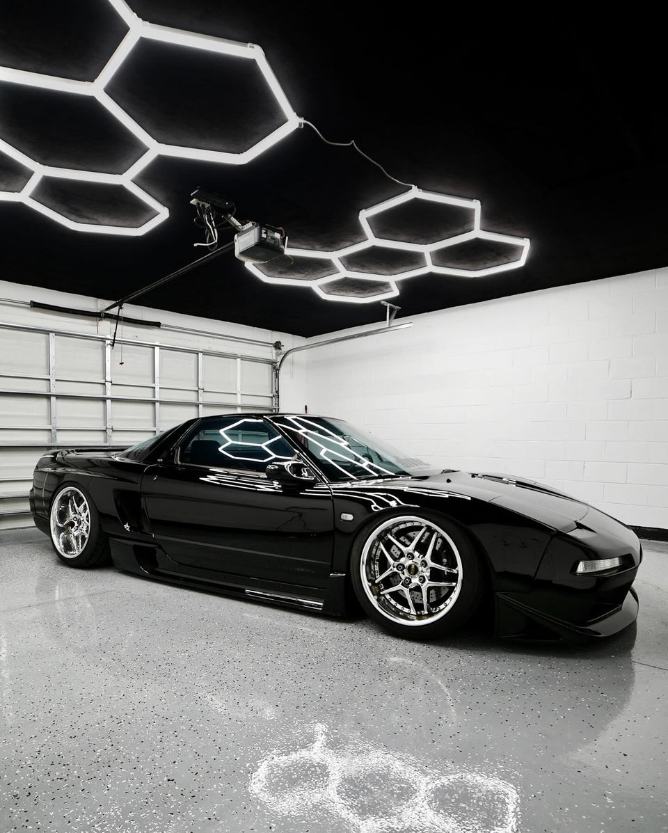 Hyperlite Hexagon Garage Lights | Honeycomb Light