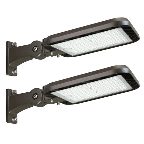 LED Parking Lot Light - Cobra Series, 30000lumens, 5000K, 100-277V, Dusk to Dawn