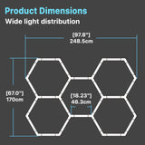 wide light distribution