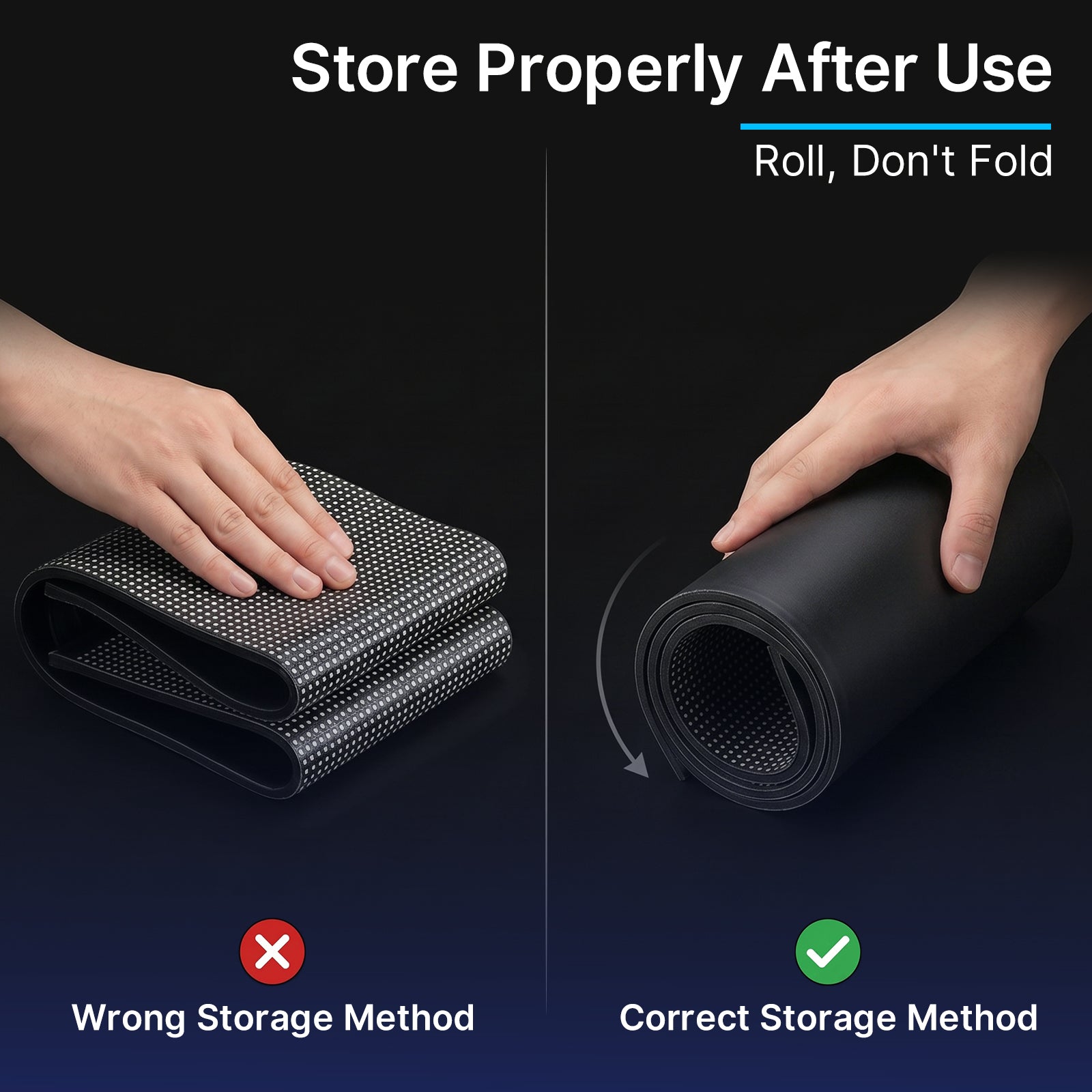 Store properly after use