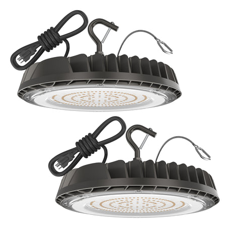 Hyperlite High Bay Light - Saturn Series - 100W/150W/200W/250W, 5000K, 120V ONLY