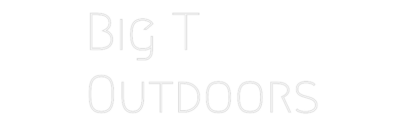 Big T Outdoors logo design
