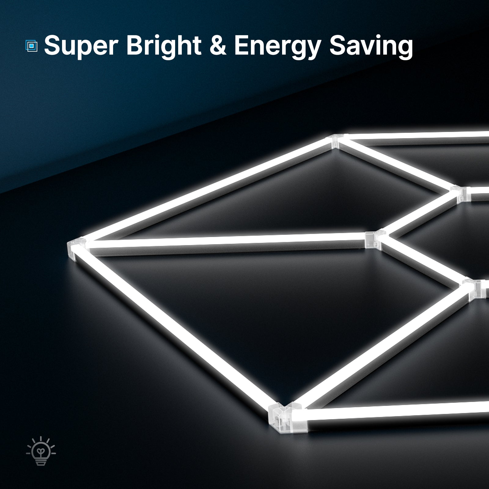 Hexagon light panels