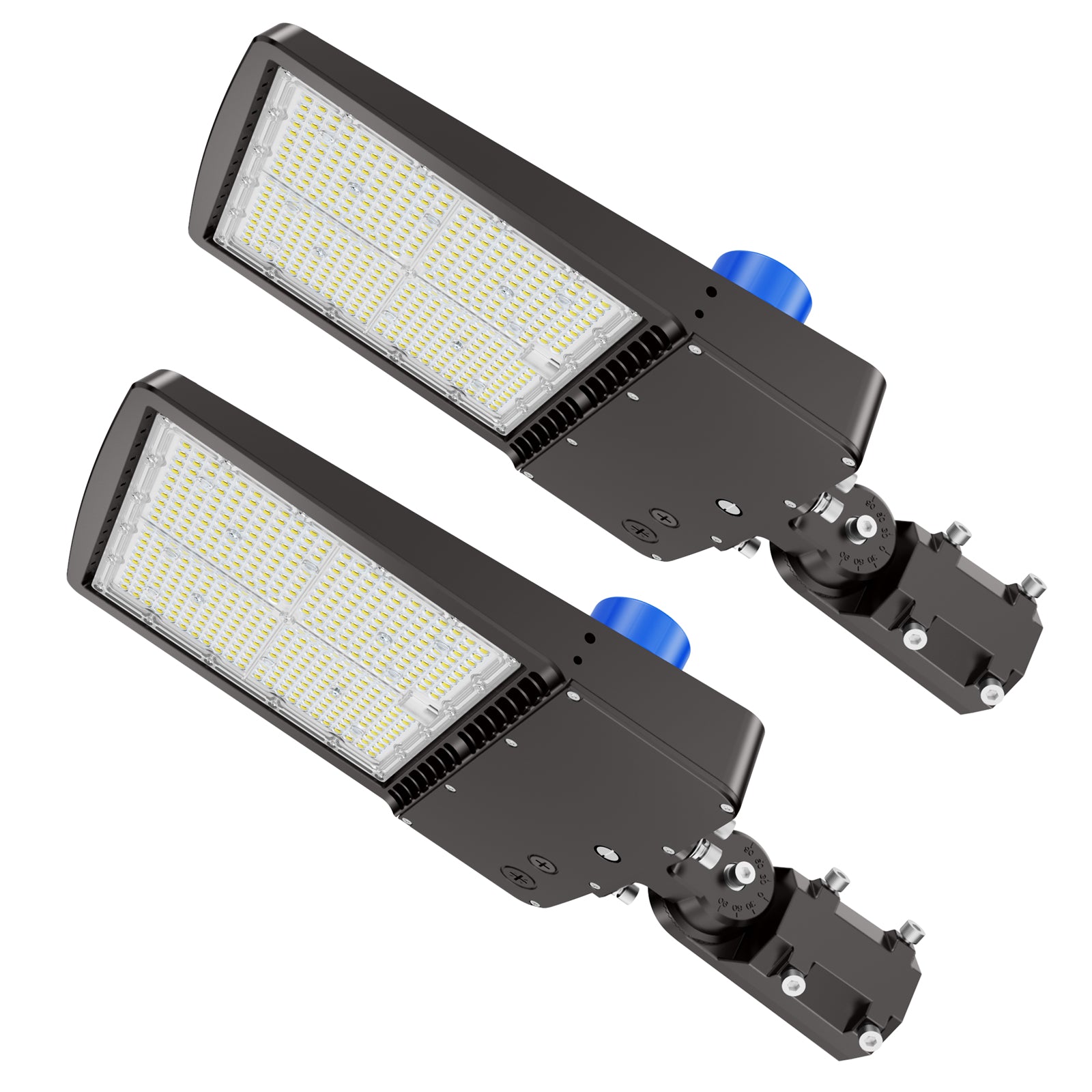 Hyperlite LED parking lot lights - pair
