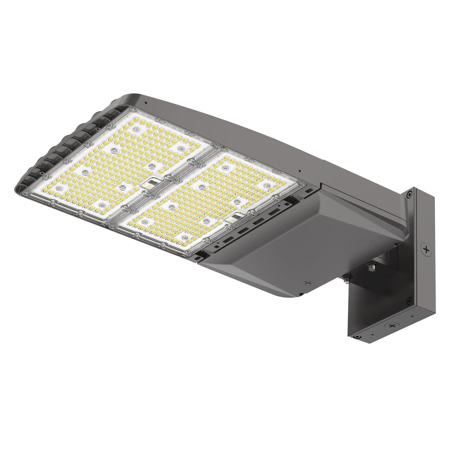 XALH Series Area Light - With Shortcap, AC 120V-277V, 80W-310W, Selectable Wattage