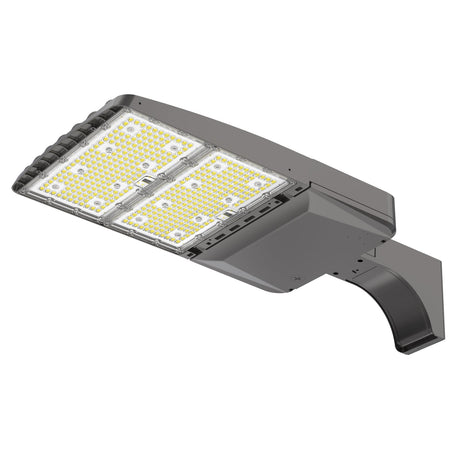 Luz de área comercial serie XALH - Con tapa corta, CA 277 V-480 V, CCT y potencia seleccionable, regulable 0-10 V