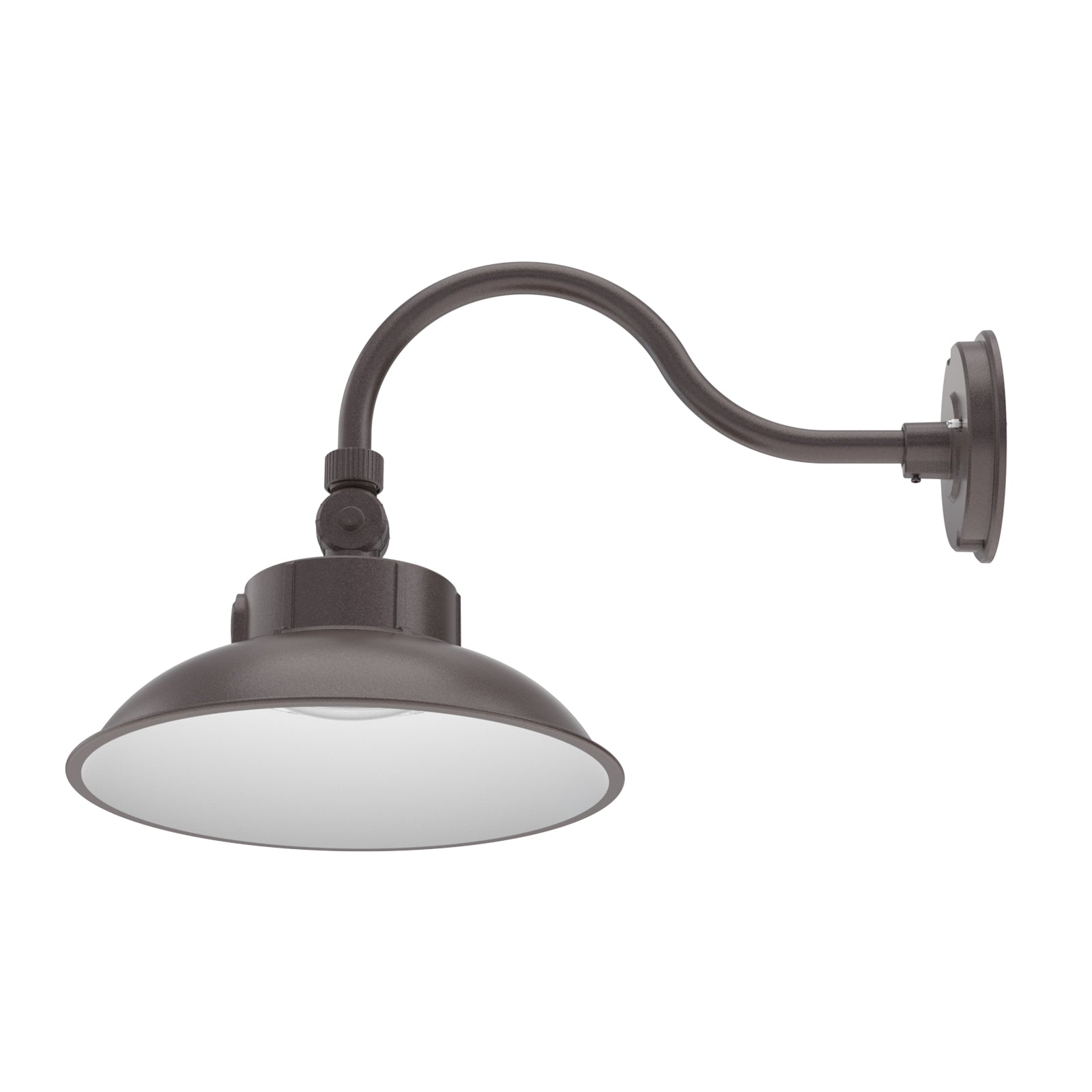 Bronze Gooseneck Barn Light, outdoor lighting