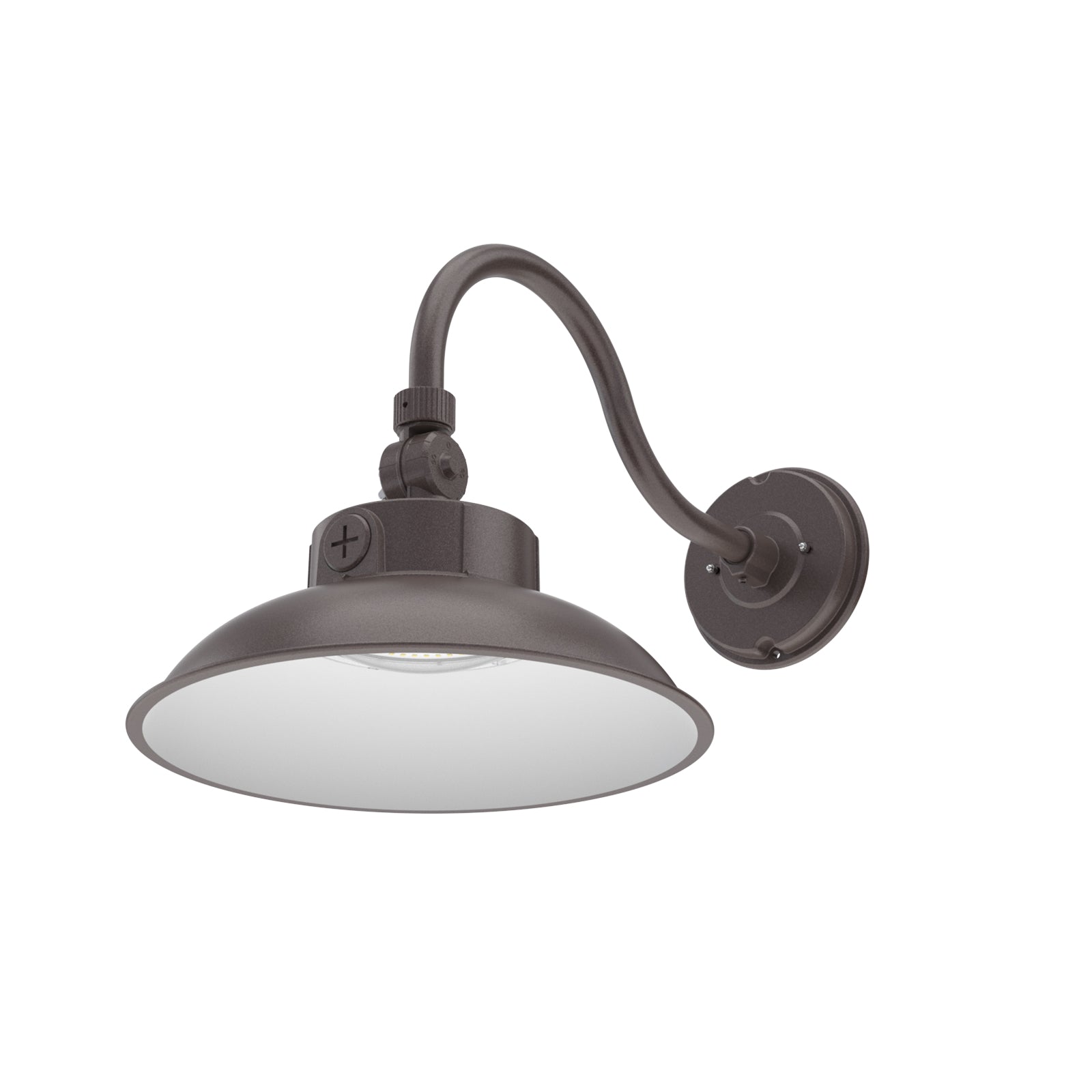 Bronze LED Gooseneck Barn Light, 12inch, Outdoor Lighting