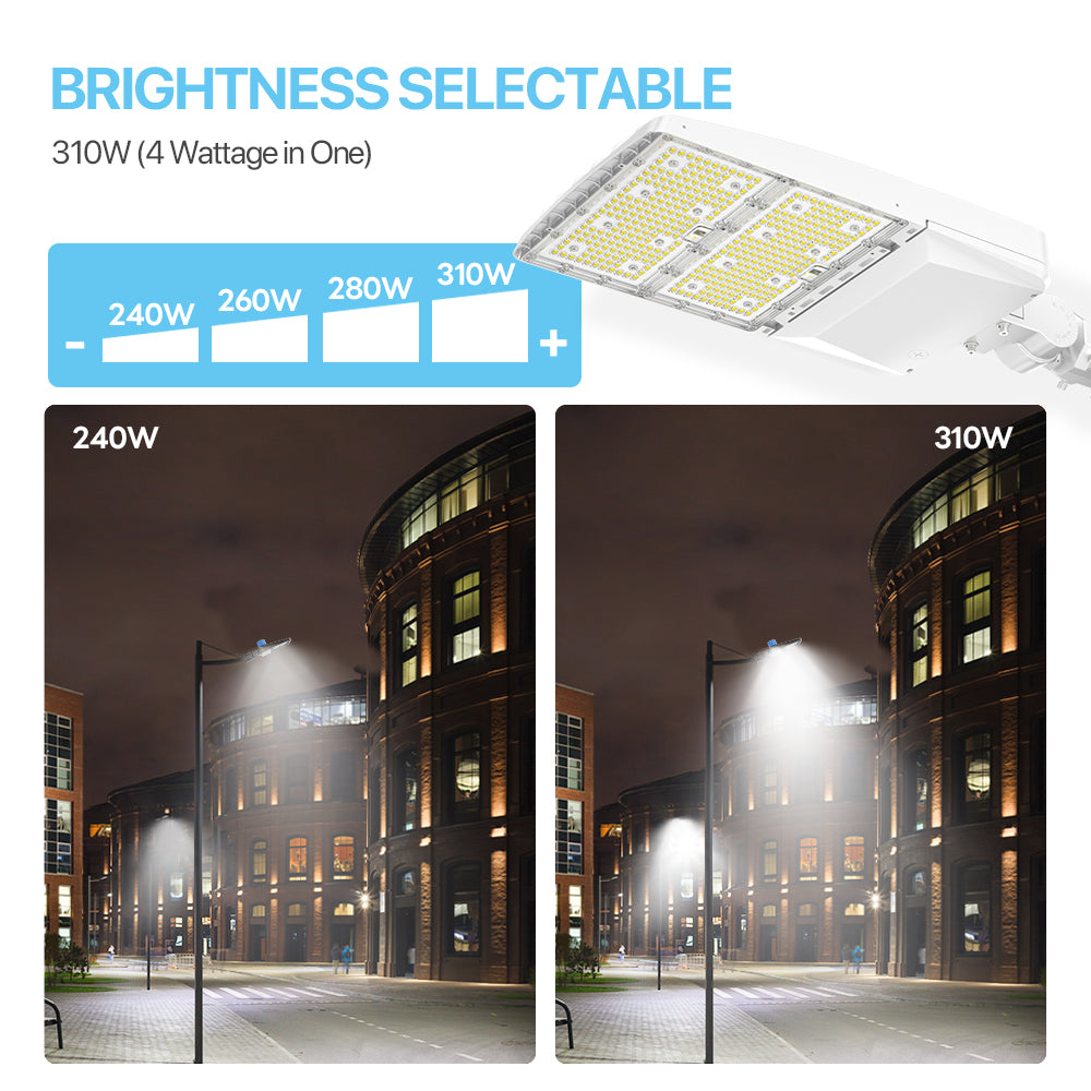 150w parking lot light is suitable for street lighting, super bright and energy saving