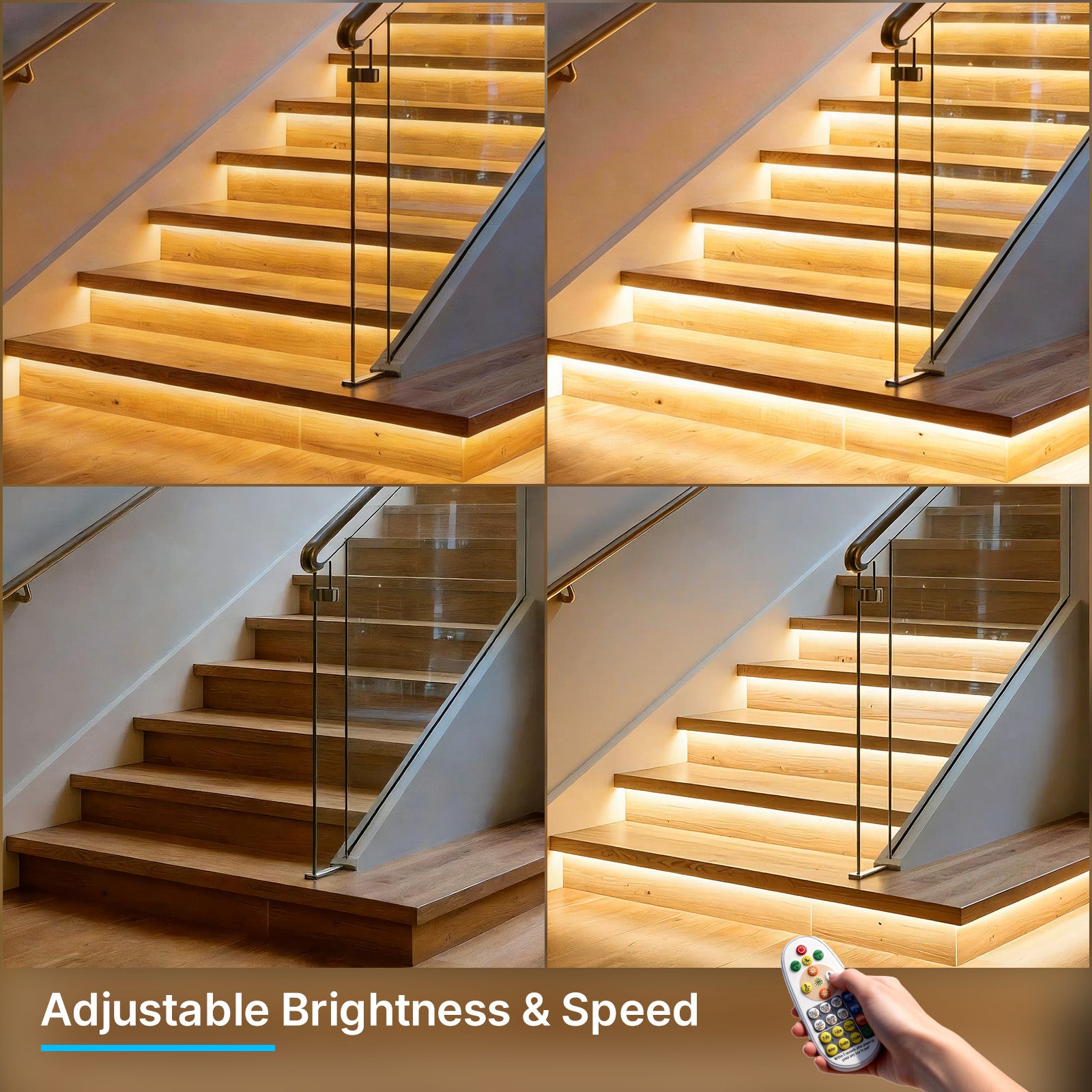 Intelligent Motion Sensor Stair Light Kit