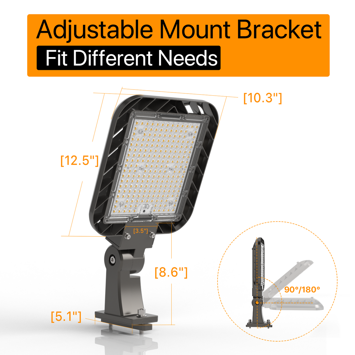 LED Parking Lot Fixture