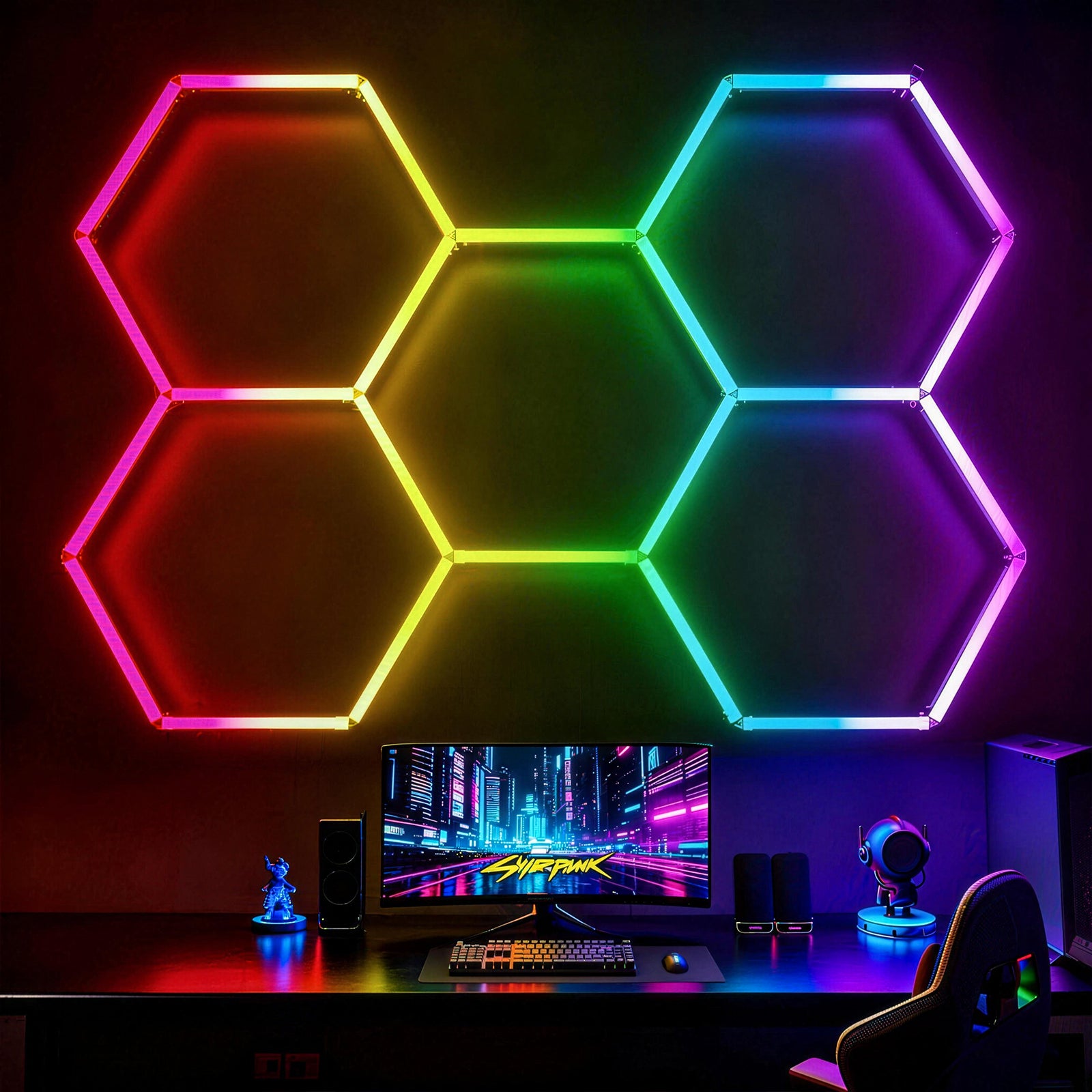 RGB Hexagon Lights