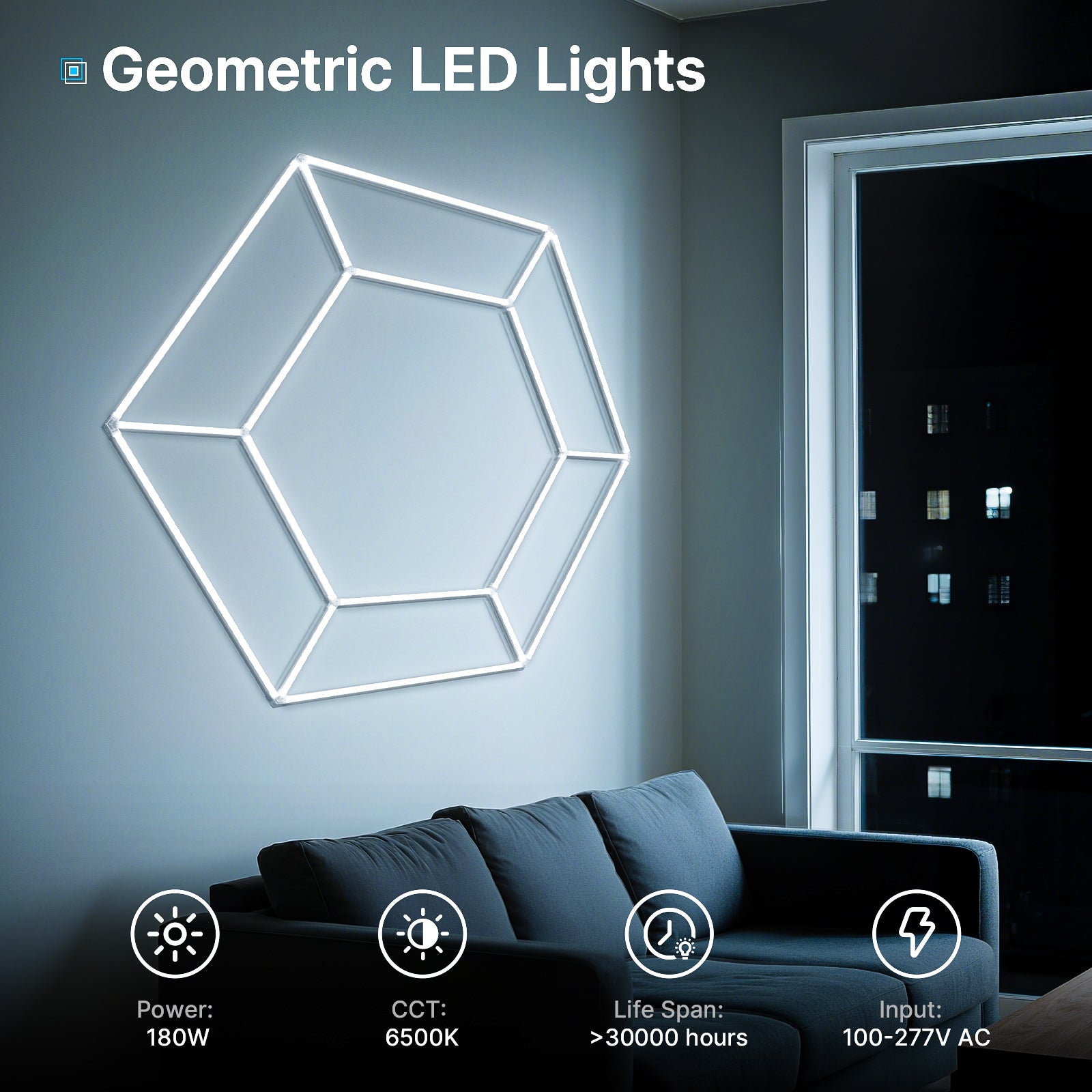 Hyperlite DiamondGlow Gen 2 lighting display