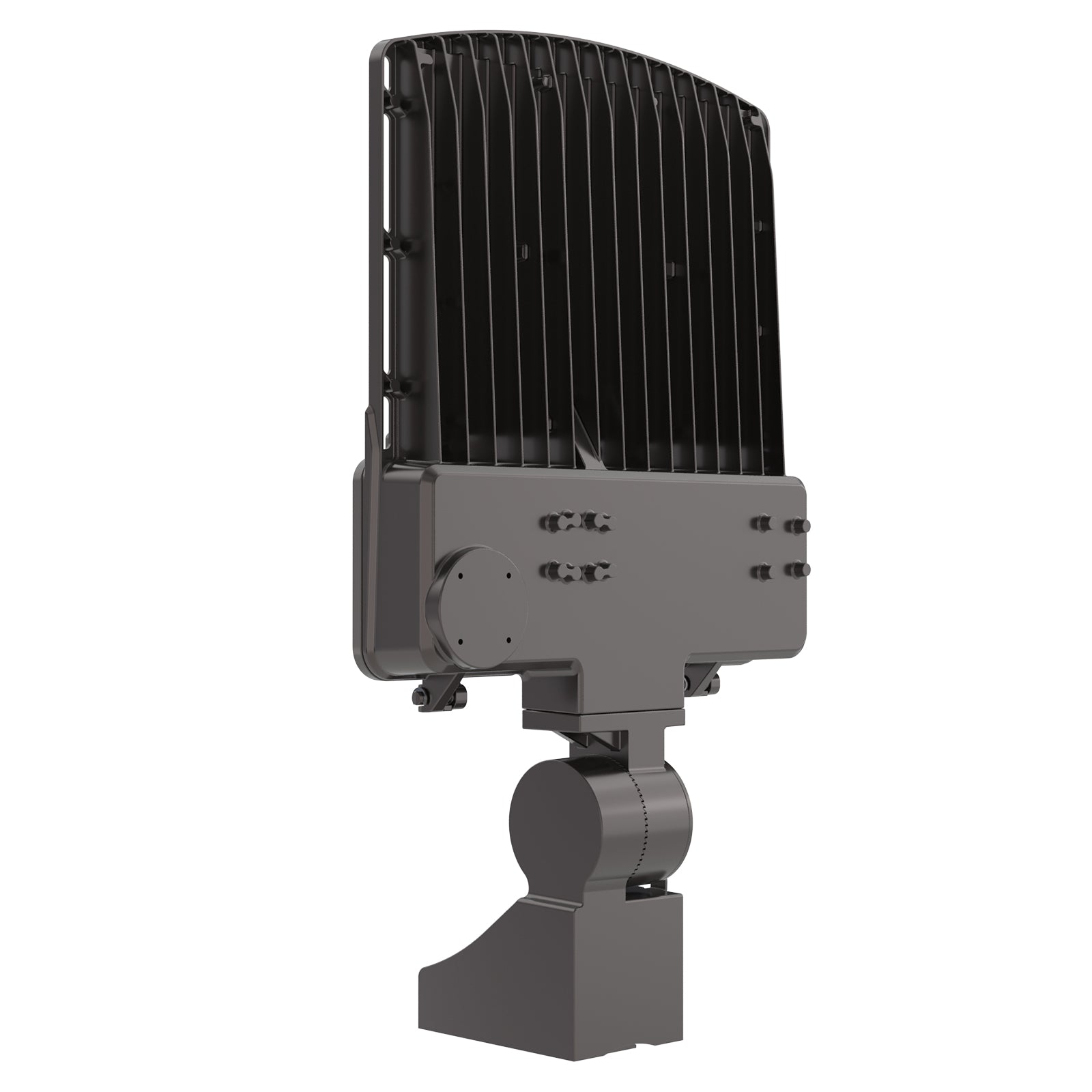 HPPK01 Series Parking Lot LED Light Fixture, angled view