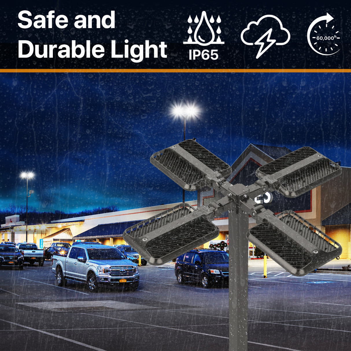 Commercial LED Parking Light
