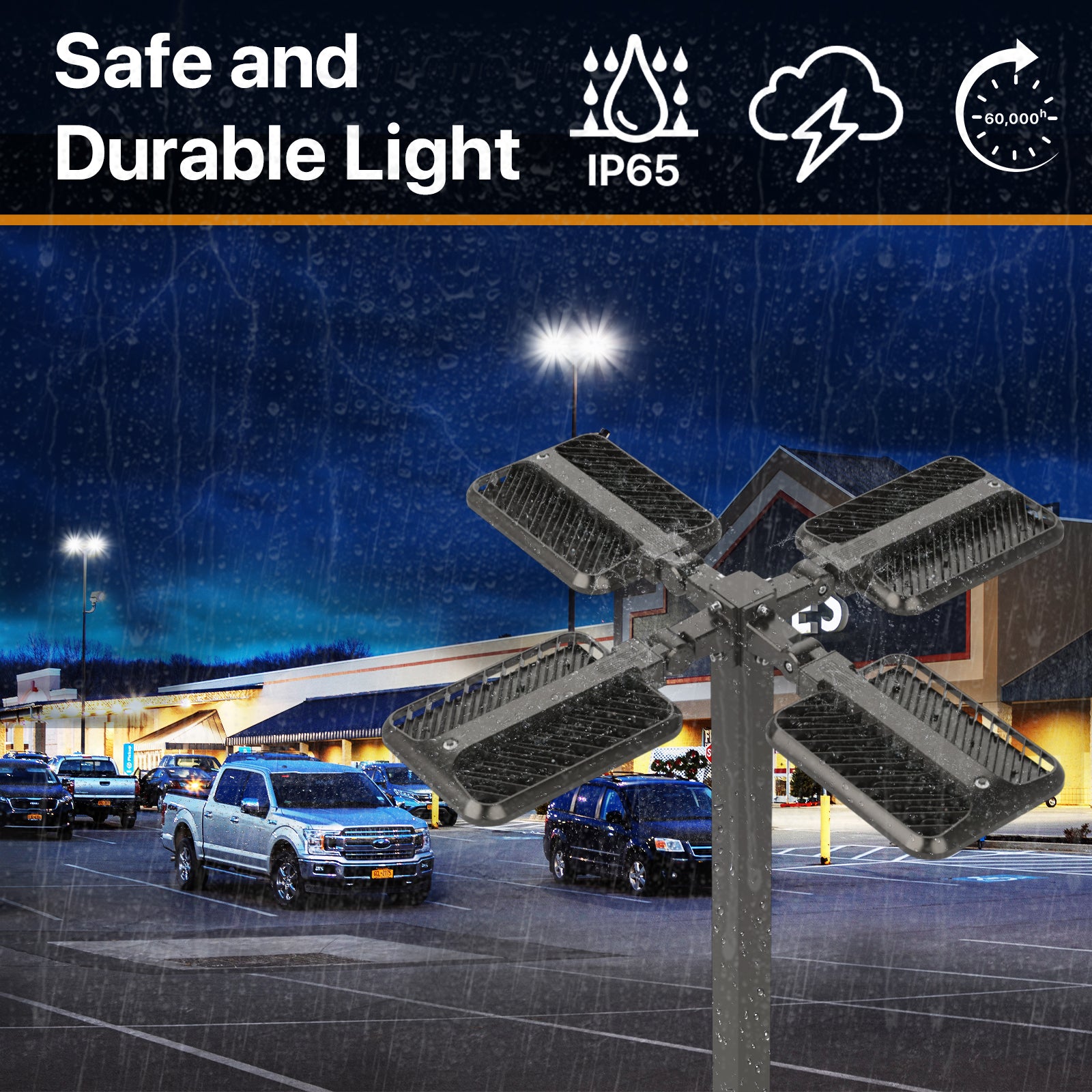 Commercial LED Parking Light
