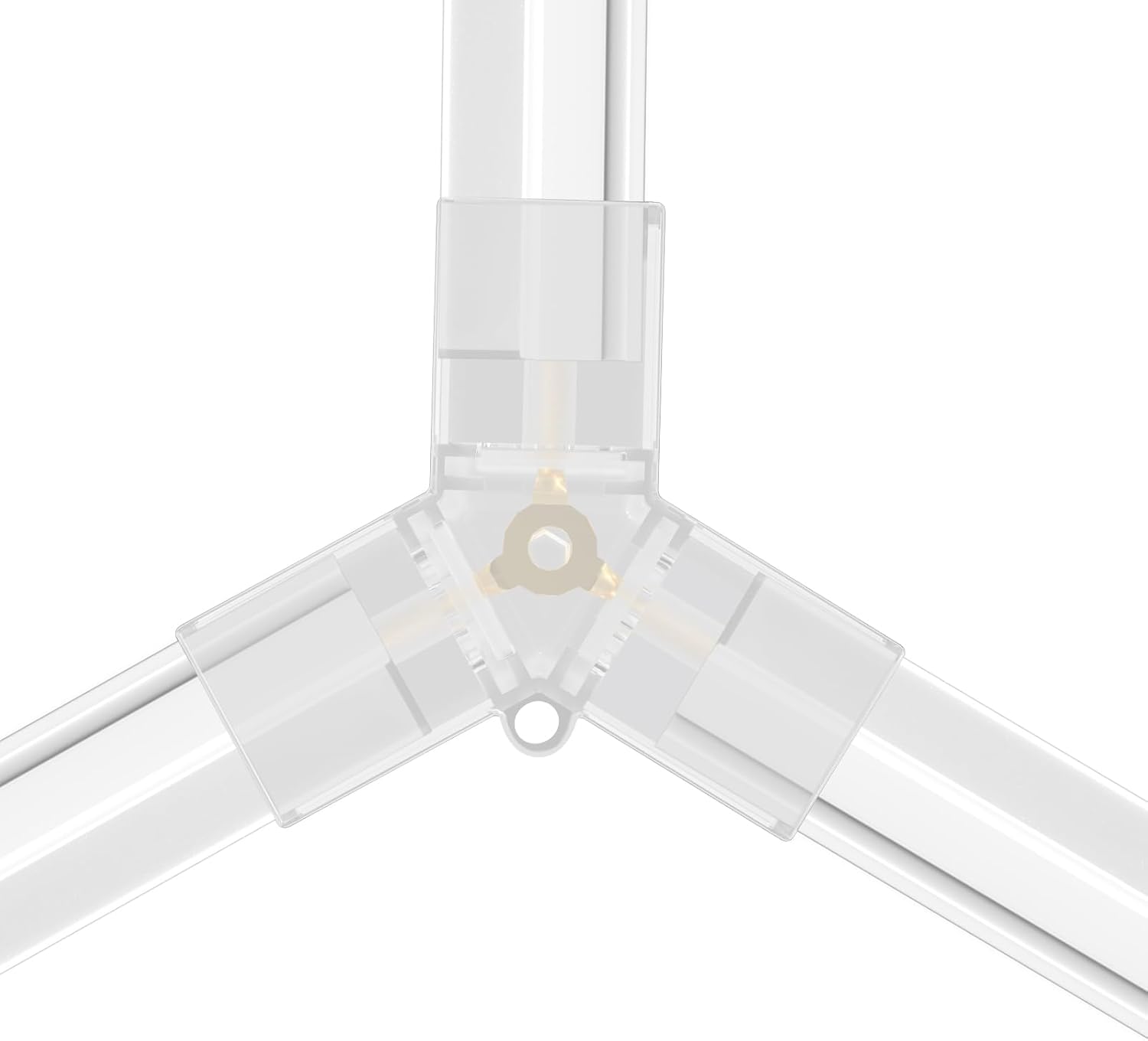 Hyperlite Y Connector for Hexagon LED Lights: Durable and Easy Install