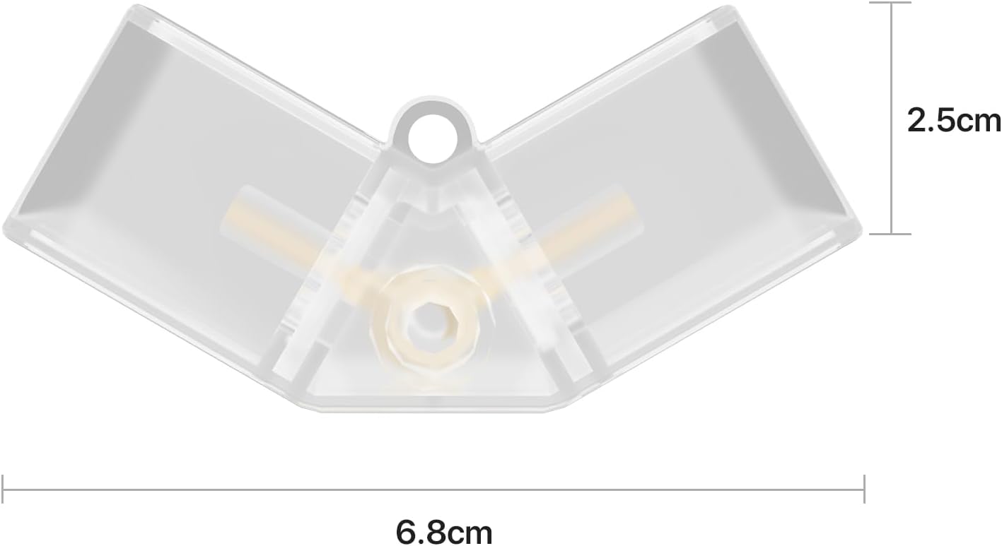 V Connector for Hexagon LED Lights