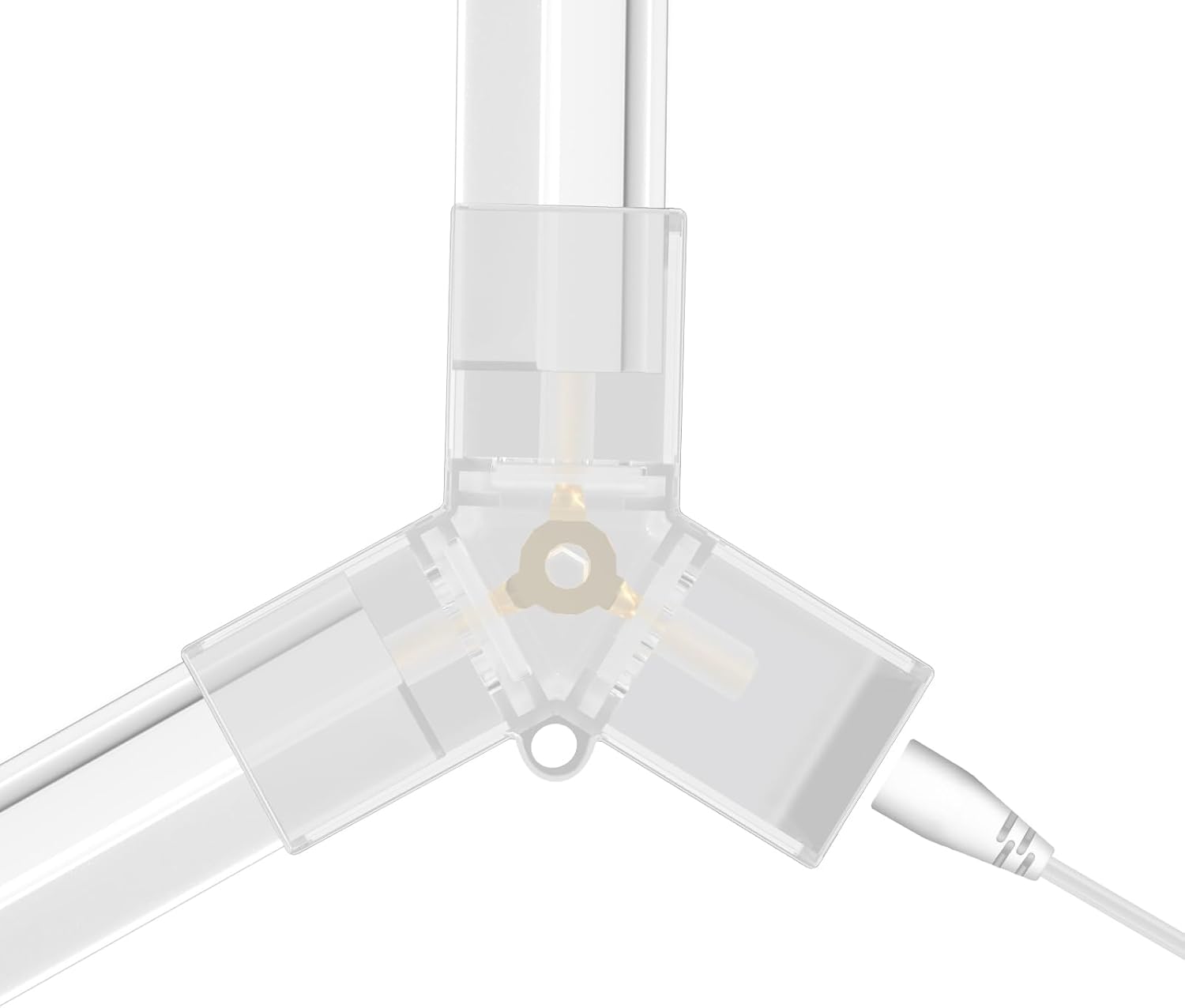 Hyperlite 120° Y Connector Hexagon LED Lights Connectors Gen 2 Hexagon