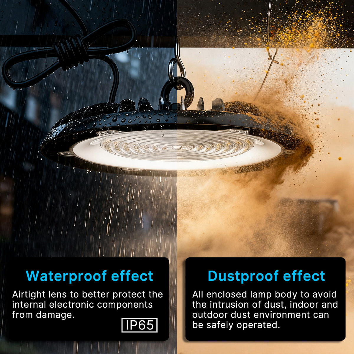 Hyperlight Led 200W UFO LED High Bay Light | 26000LM | Shop, Barn – Hyperlite