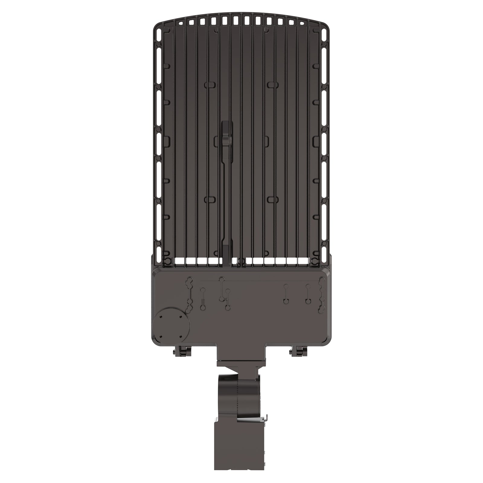 HPPK01 Series Parking Lot LED Light Fixture - Top view