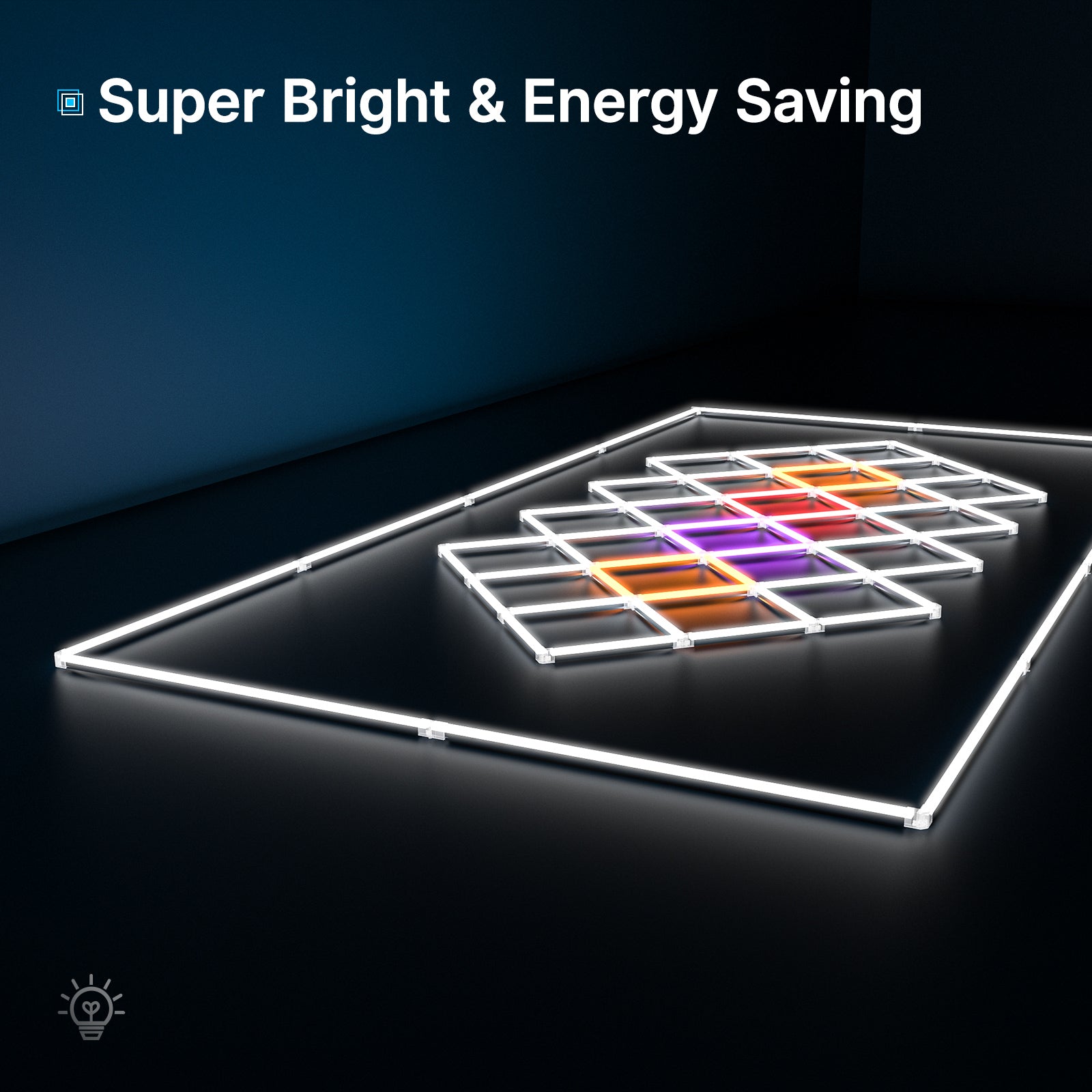 Hexagon lights - super bright