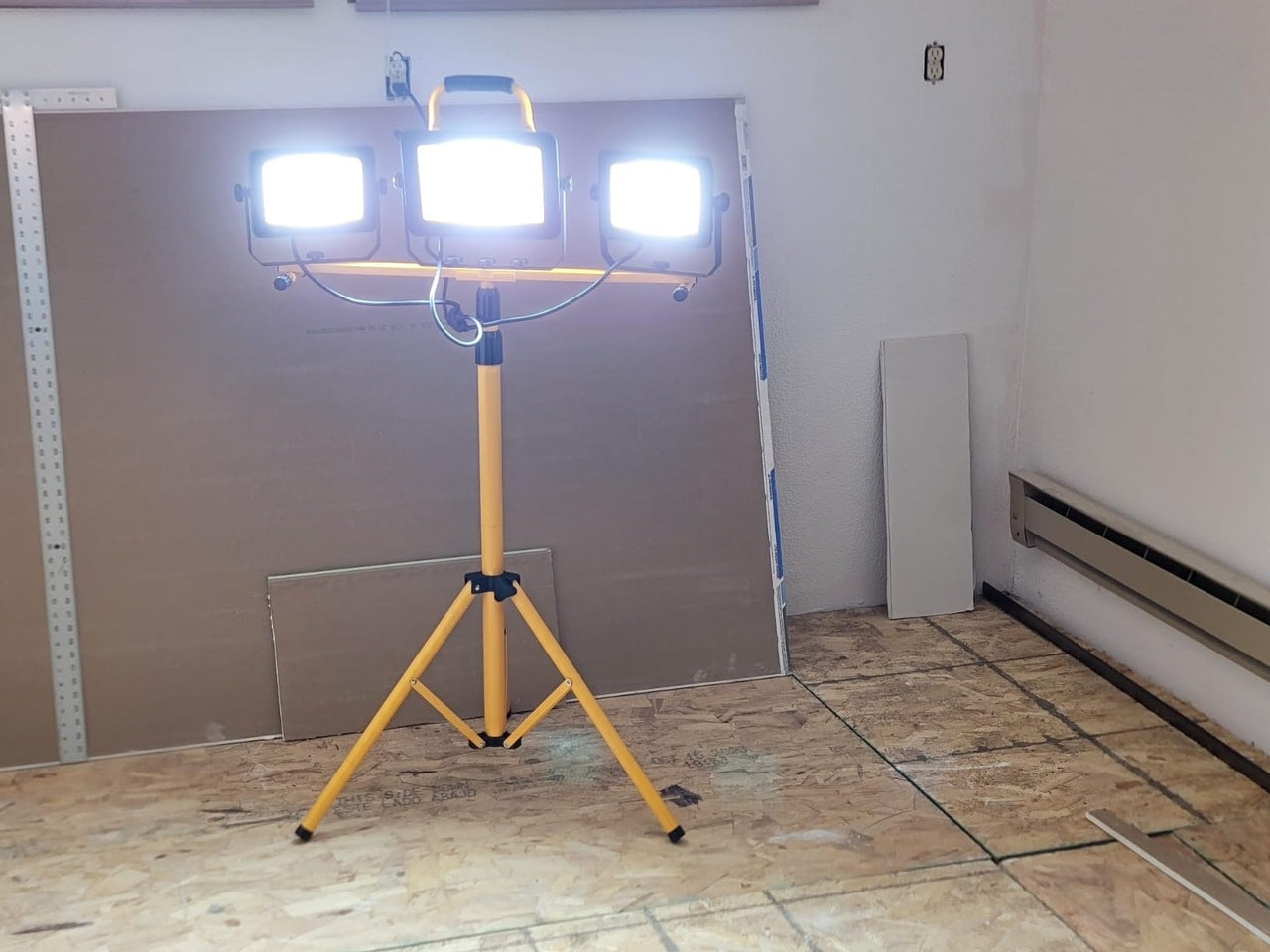 3 head led work lights