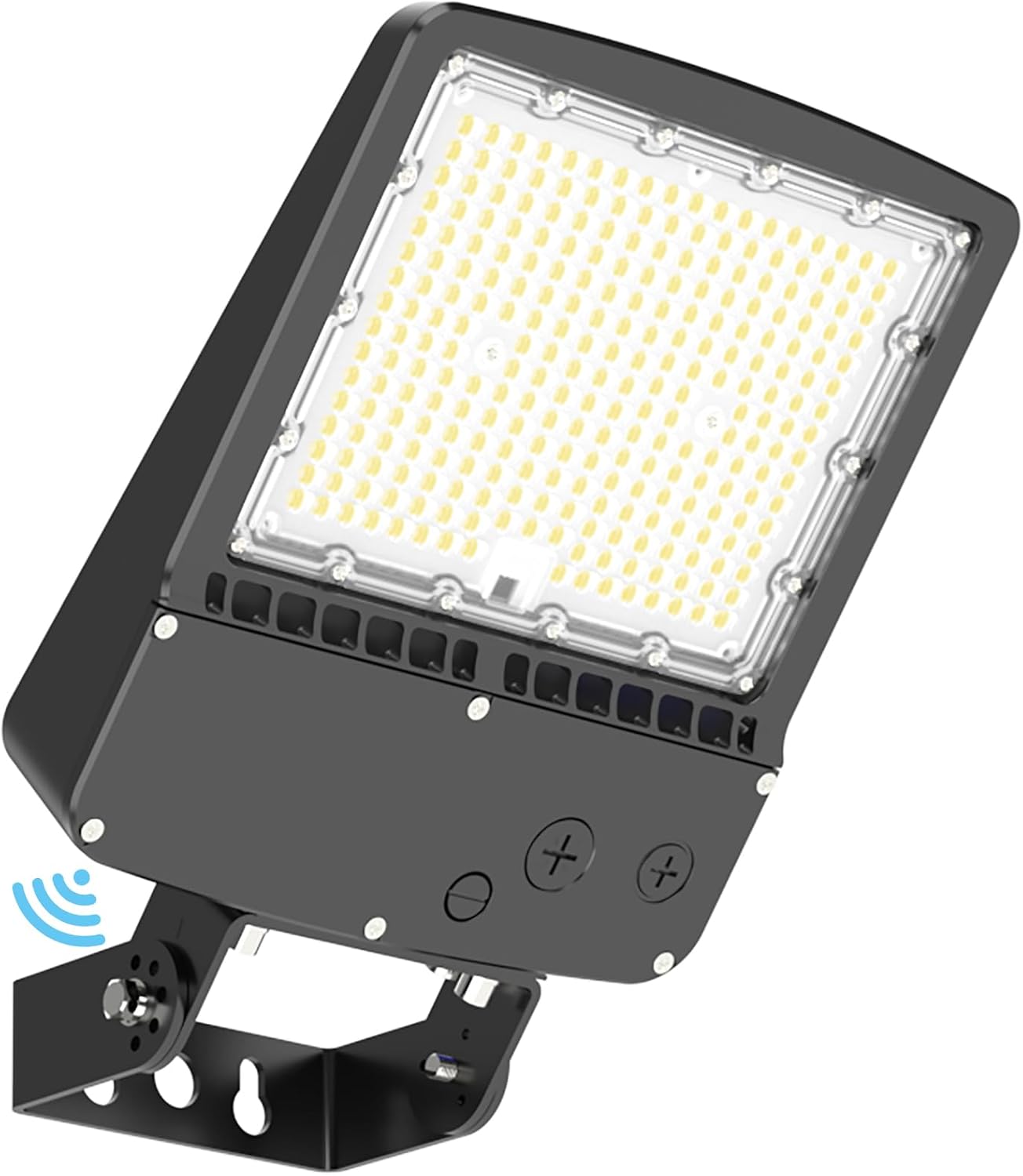 Hyperlite LED Parking Lot Light, Wireless design, adjustable mount
