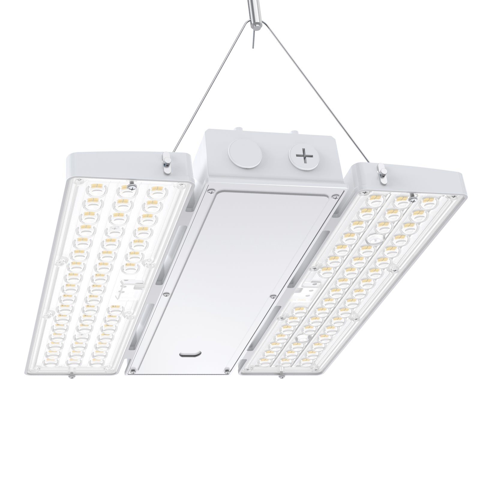 Contractors' Pick - Linear High Bay LED Lights - LHBC Series, Selectable Wattage &CCT Adjustable, 90W-310W, 46500lumens