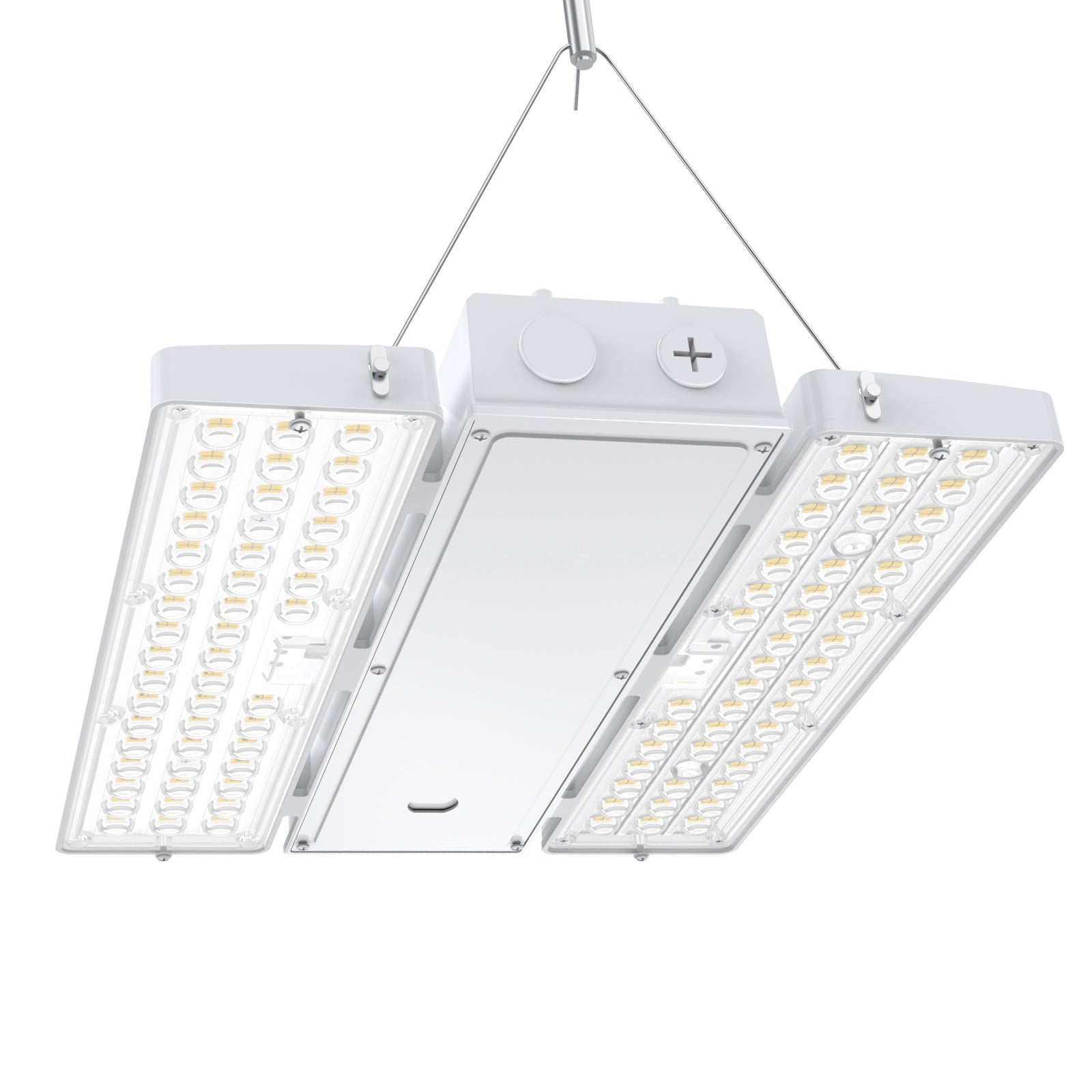 White LED linear high bay light