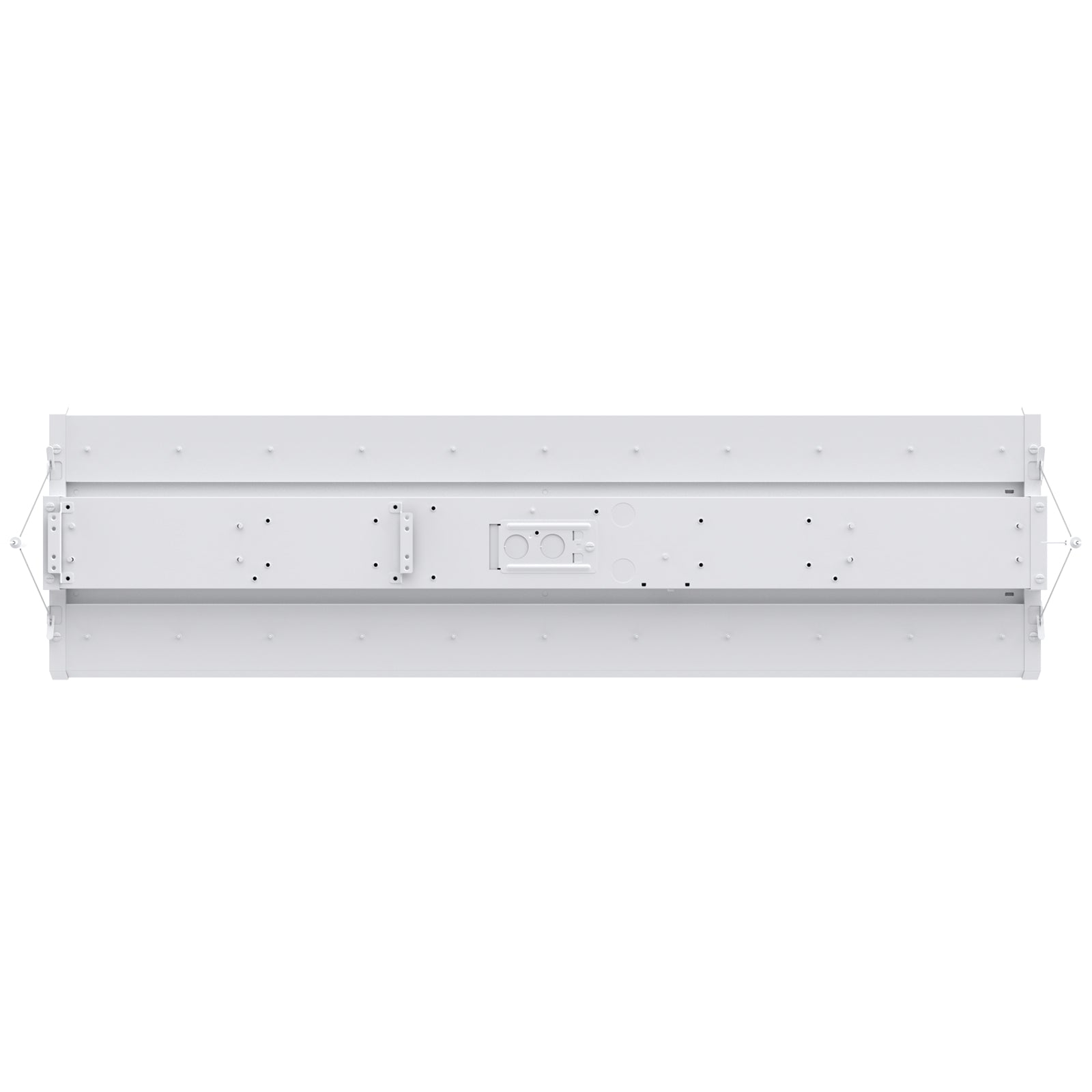 Overhead view of Linear High Bay LED Light fixture