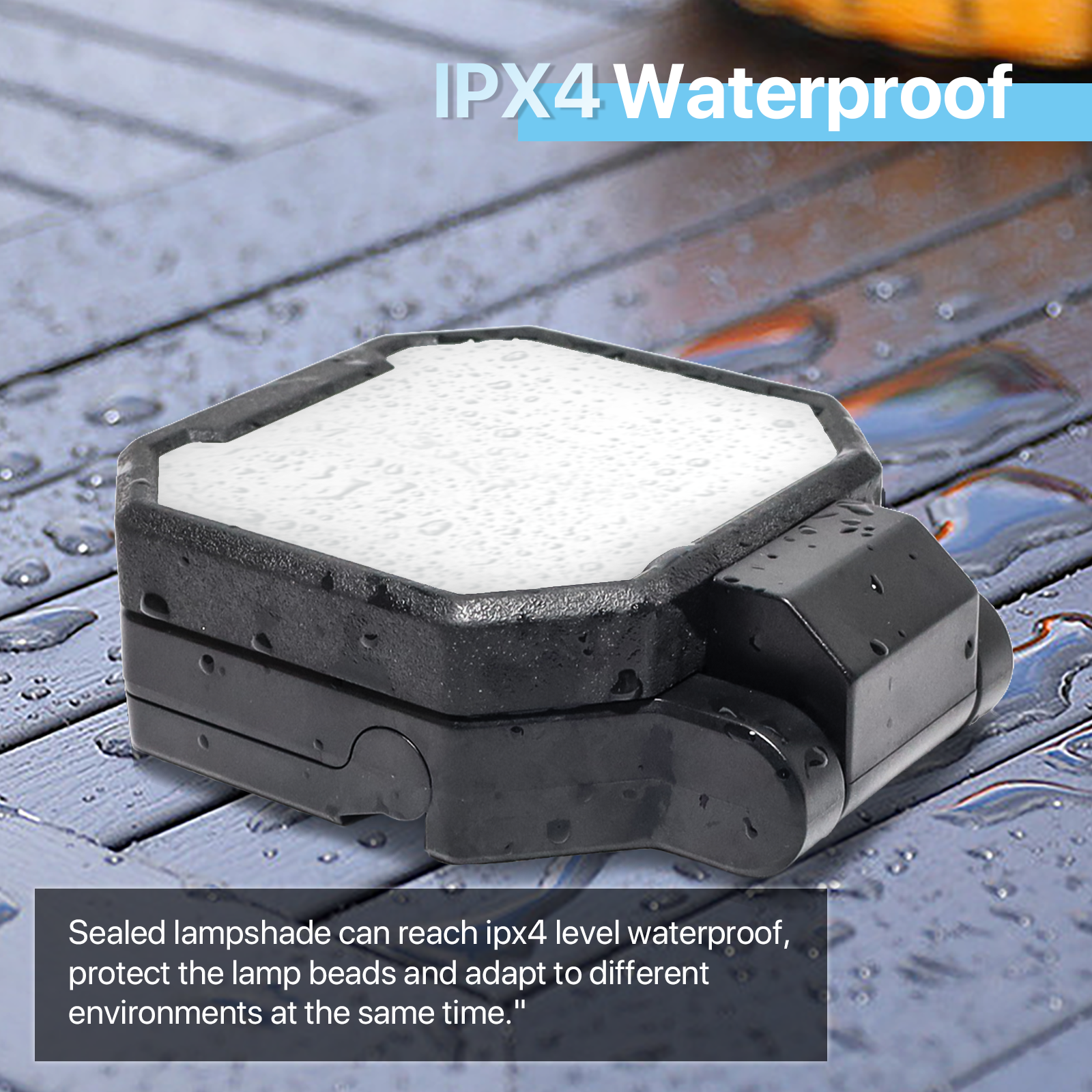 Hyperlite Rechargeable Work Light IPX4 Waterproof