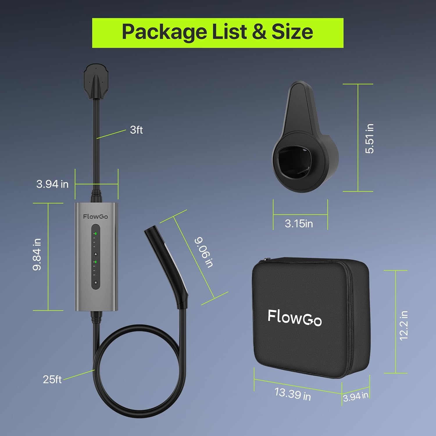 Charger bag and wall mount