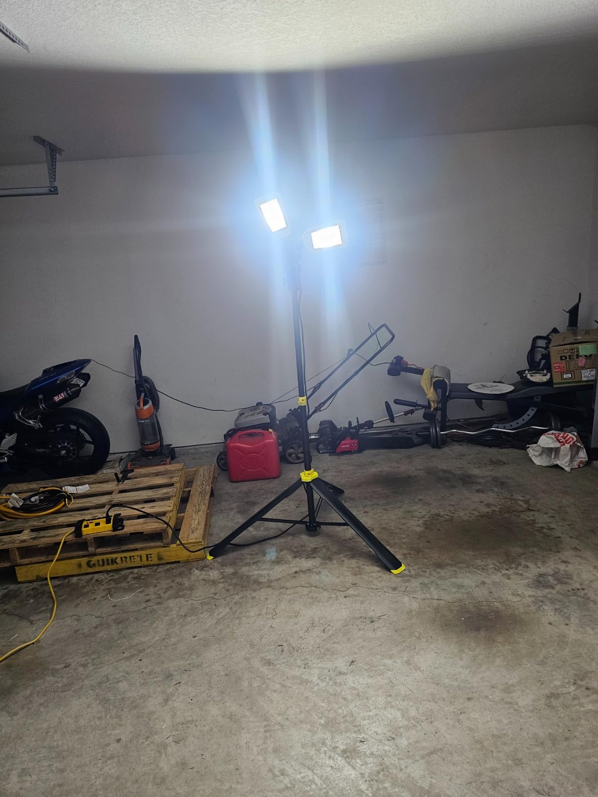 Dual-head led work lights