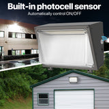 Wall pack with photocell sensor