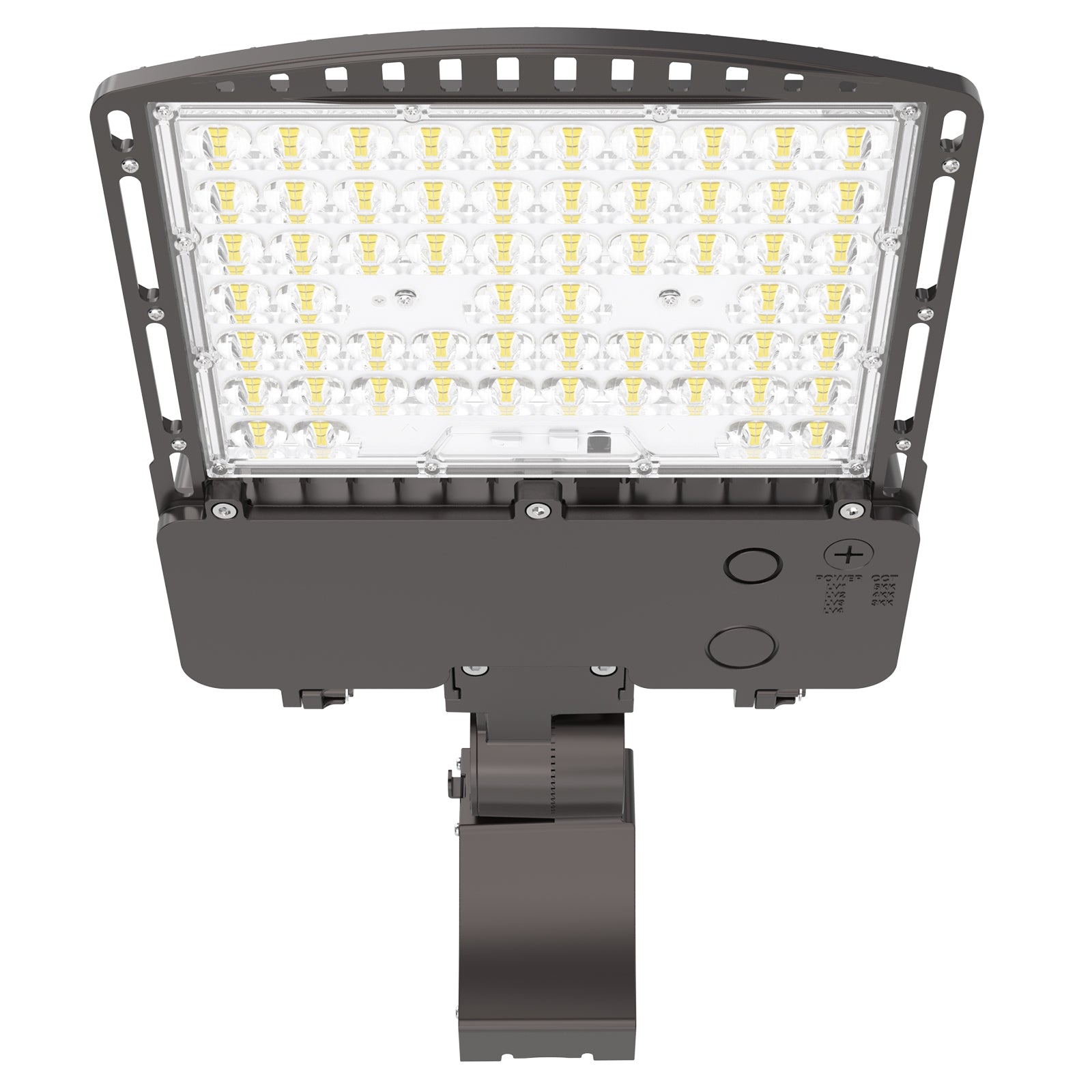 HPPK01 Series Parking Lot LED Light - Top View