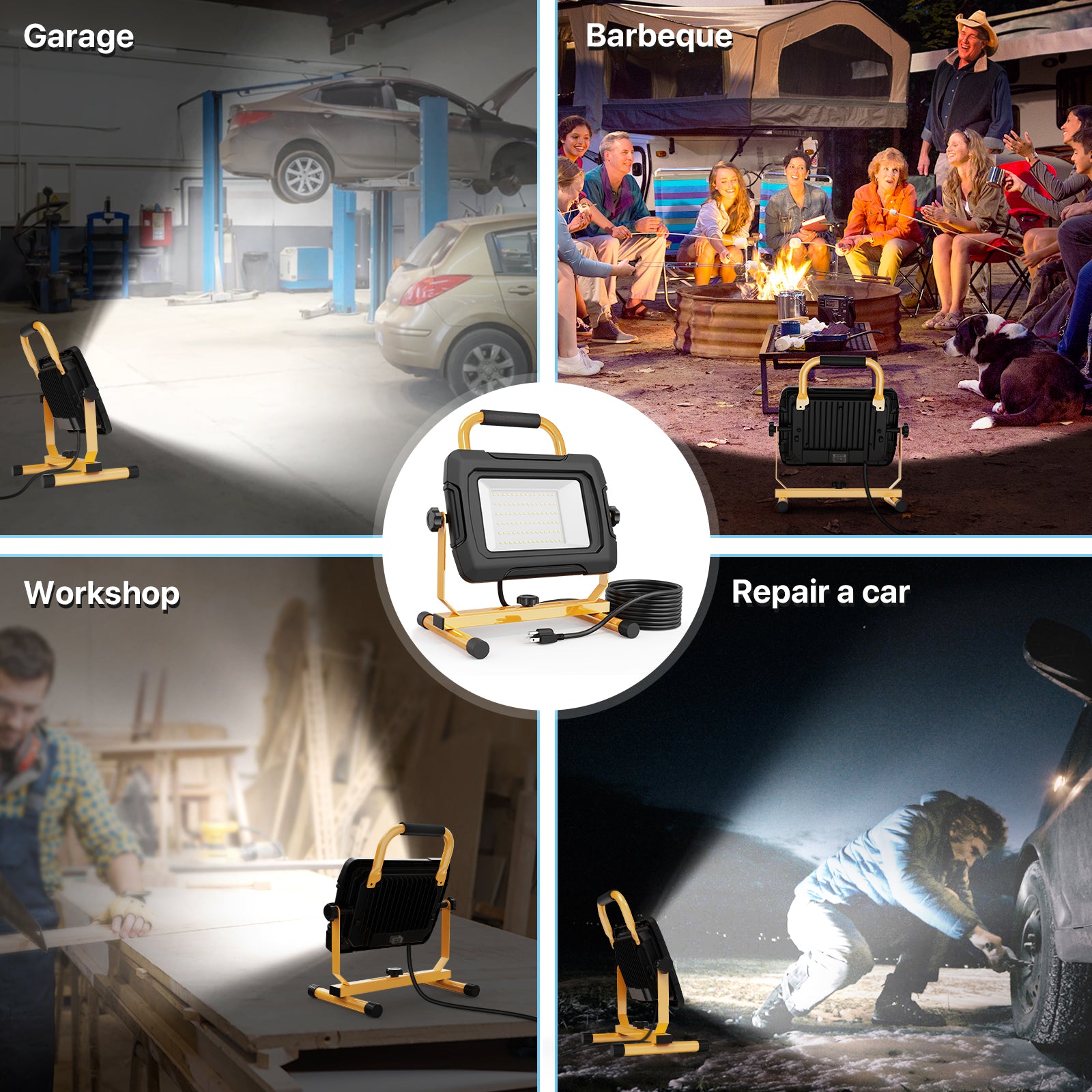 Hyperlite 50W LED work light for various uses