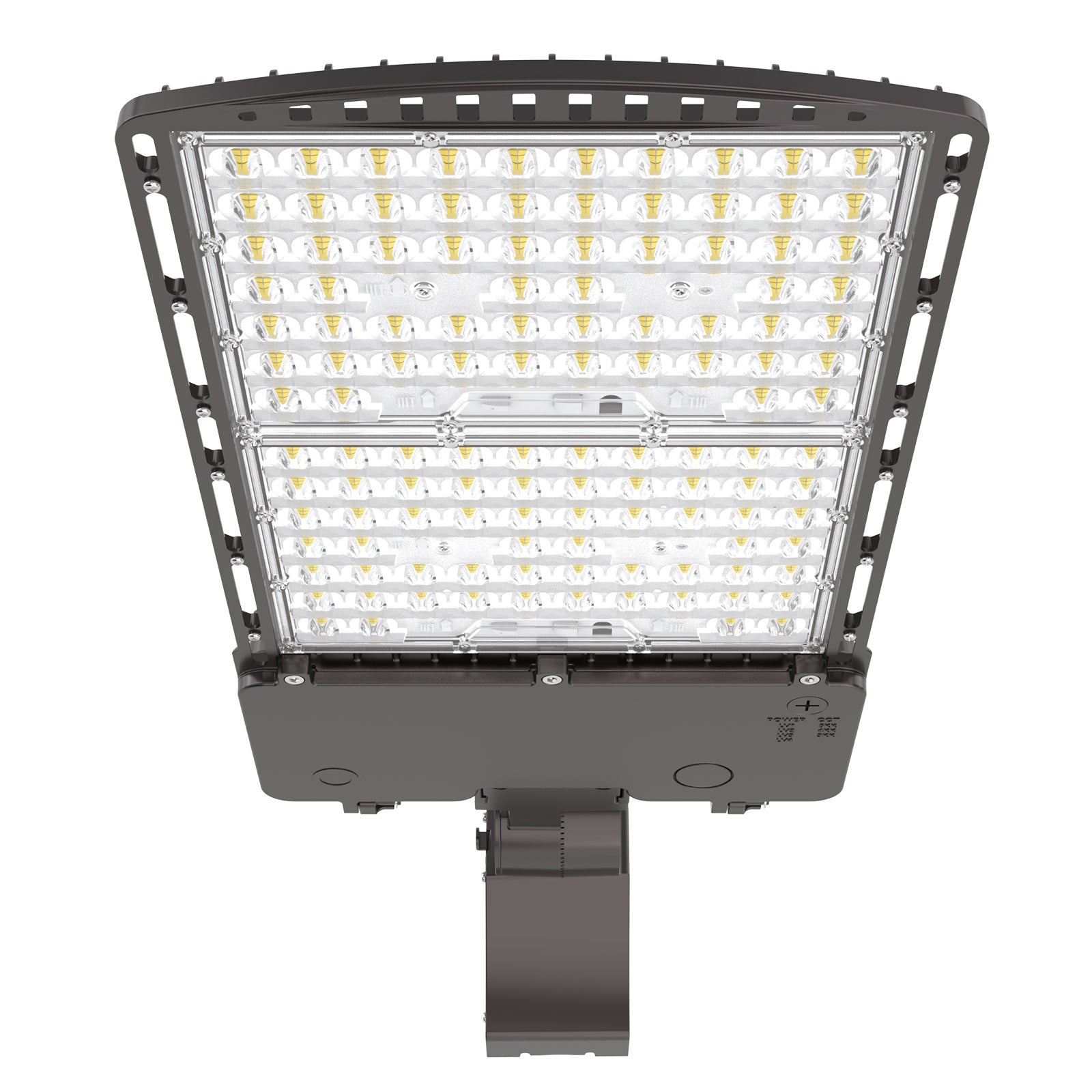HPPK01 Series LED Parking Lot Light Fixture - Top View