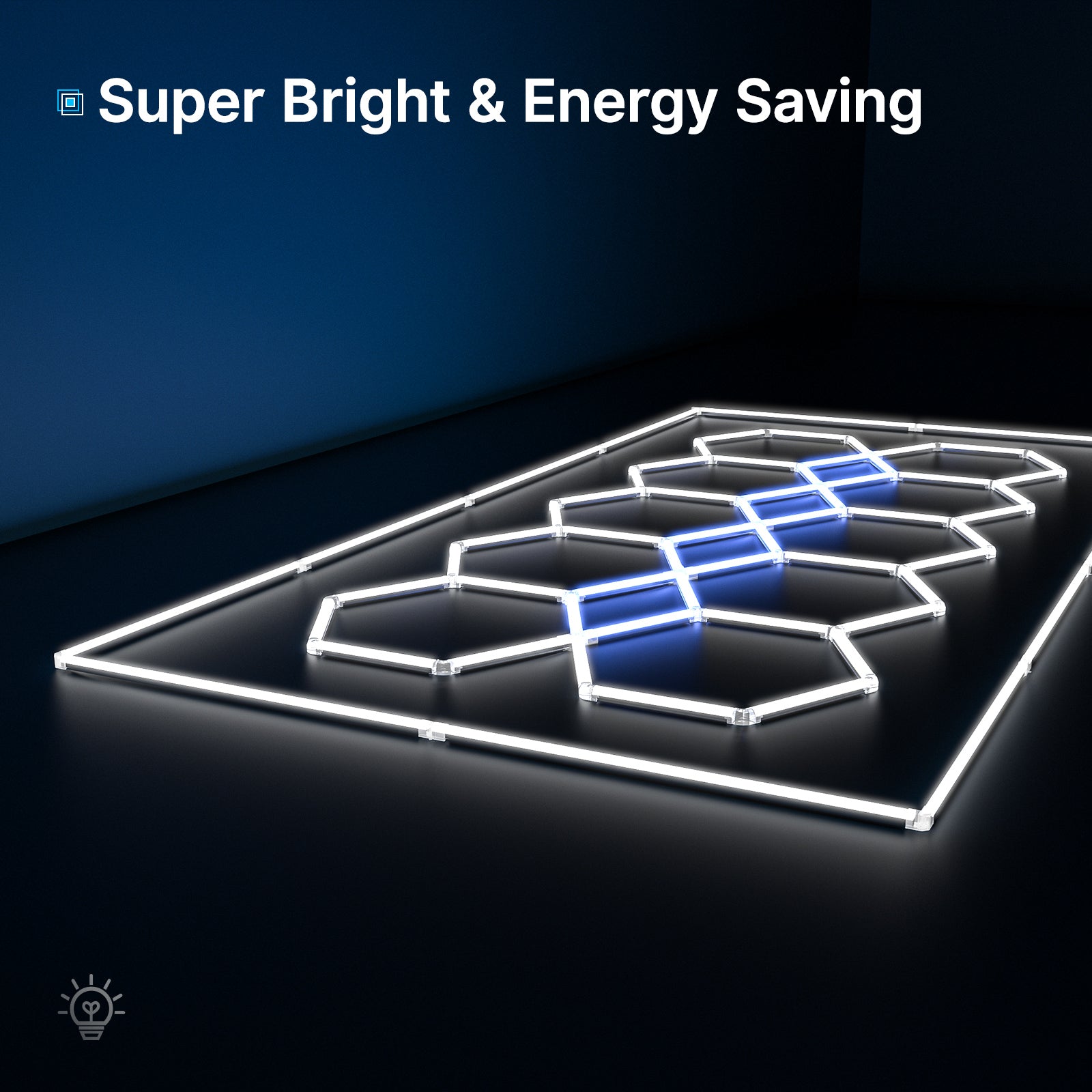 Hexagon LED lights