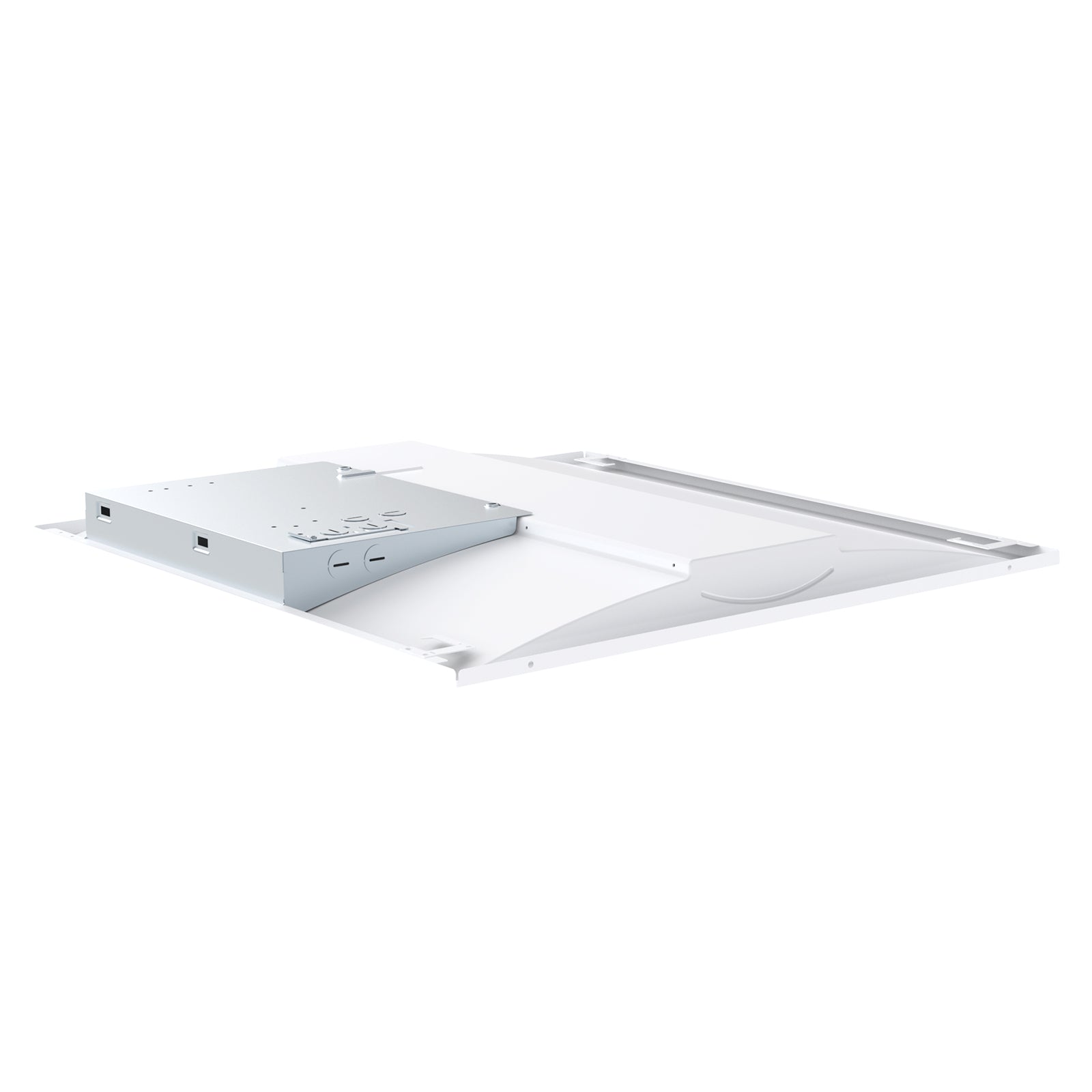 LED Troffer Light fixture side view