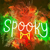 Personalized neon light signs – Spooky neon for festive rooms
