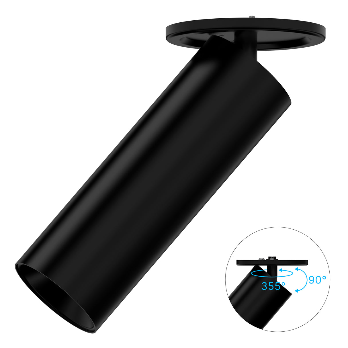 ACD01-15W LED Cylinder Light Adjustable Beam Angle Design for Flexible Indoor Lighting Applications