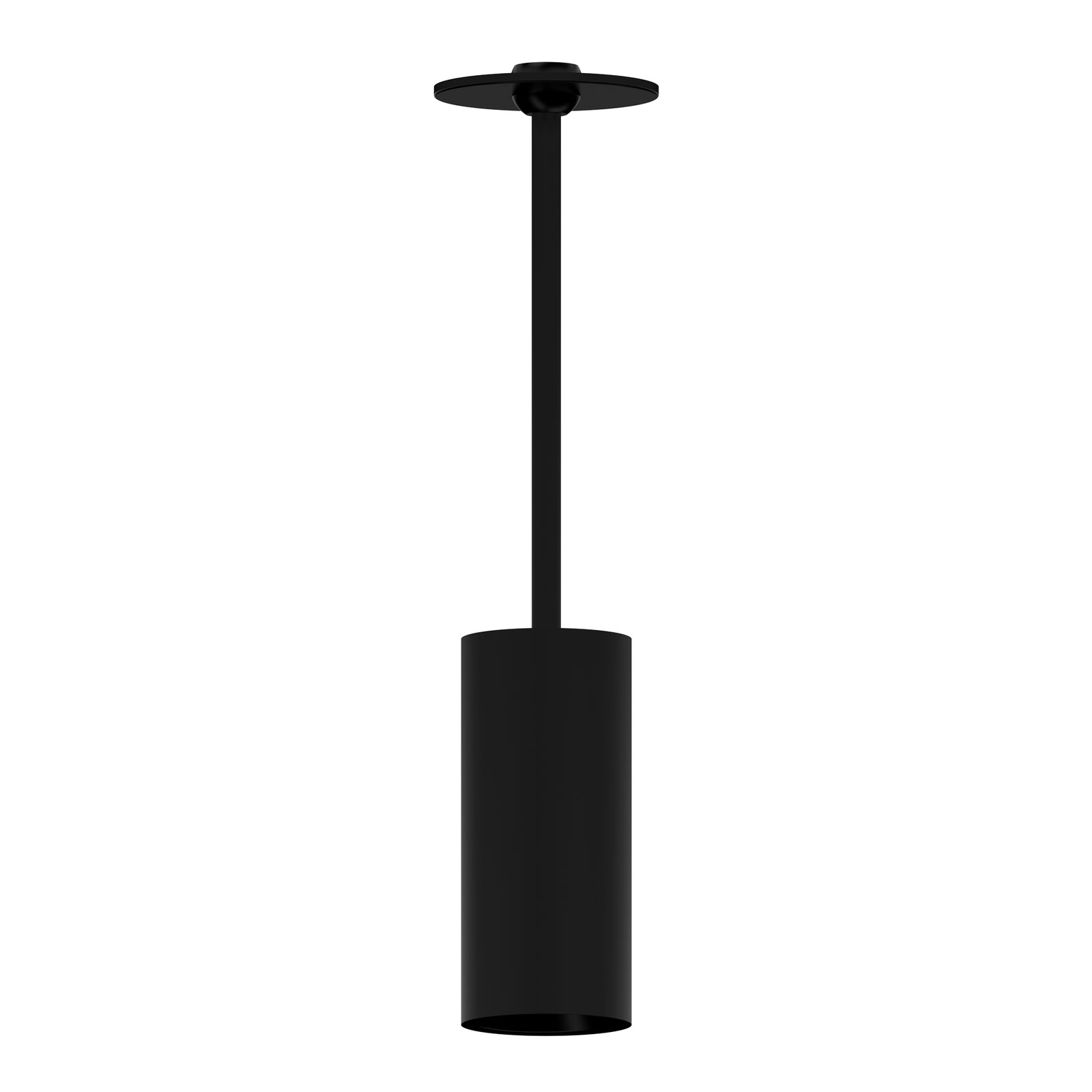ACD01-25W LED Cylinder Light 1ft Stem Mount Installation for Ceiling Lighting Applications