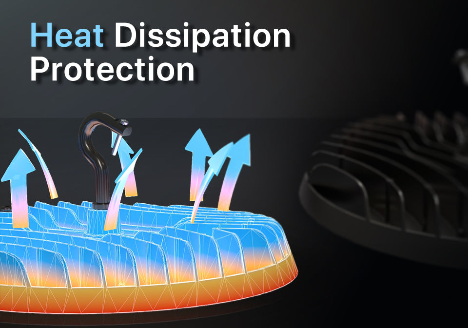 super heat dissipation protection reflector high bay lights