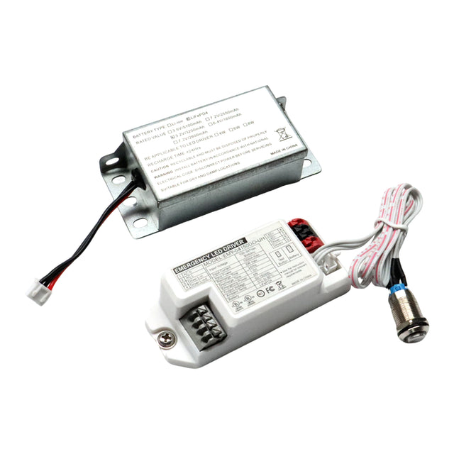 LED bollard light emergency battery backup accessory