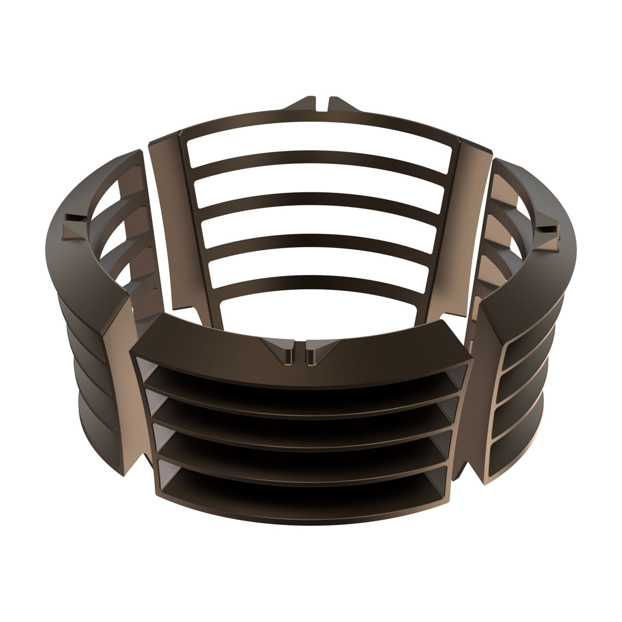 LED bollard light louver accessory