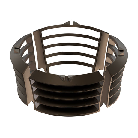 LED bollard light louver accessory