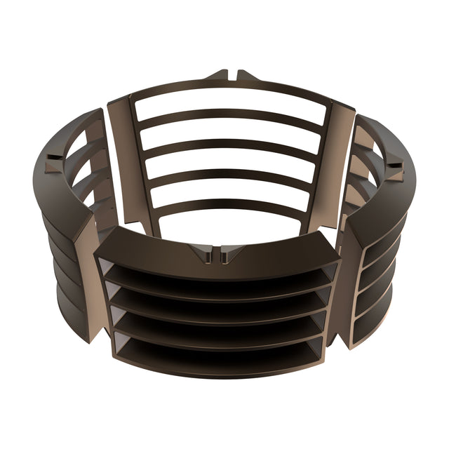LED bollard light louver accessory