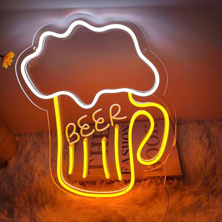 Beer LED Neon Sign | Illuminate Your Space – Hyperlite