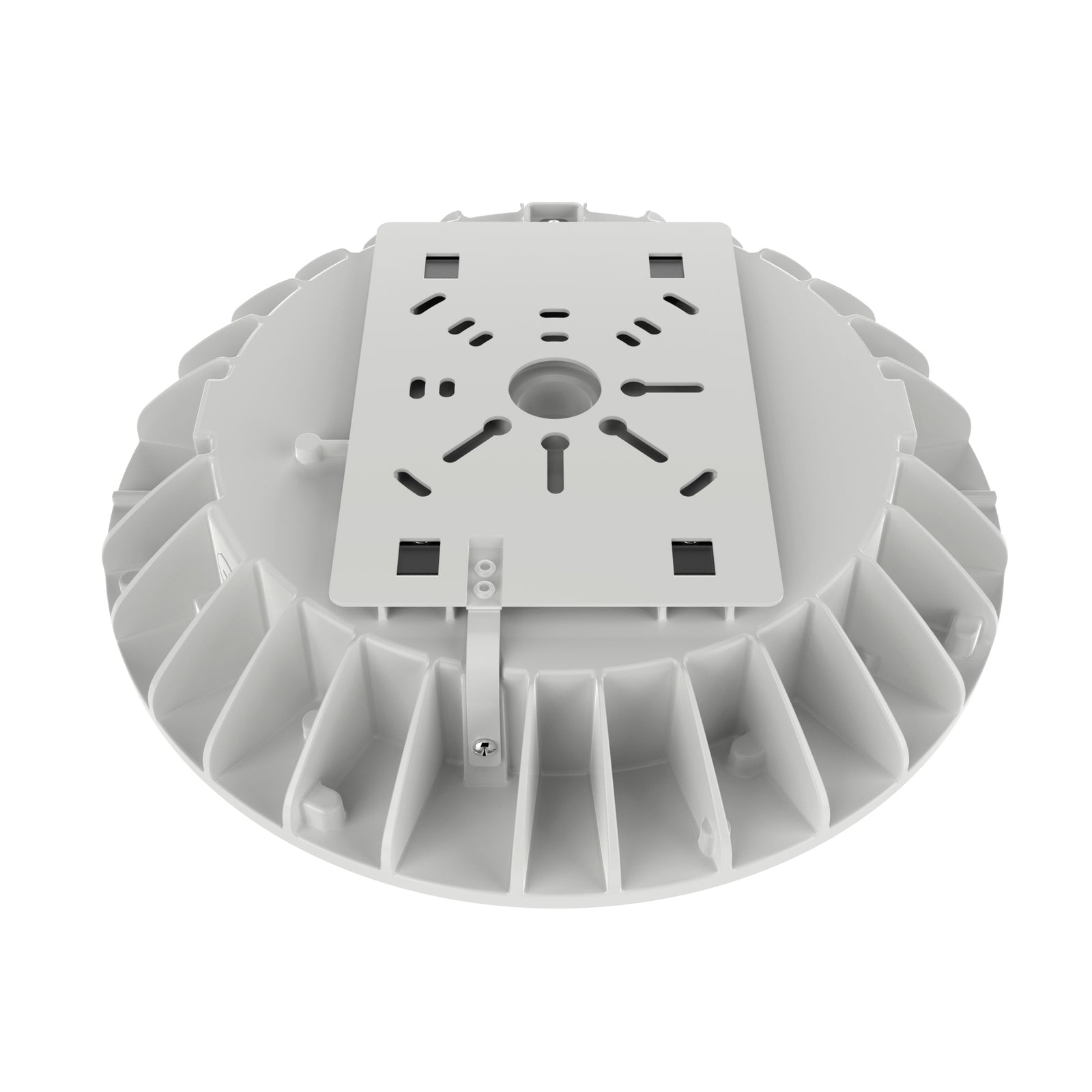LED Canopy Light - HPCP02 Series-60W with adjustable wattage and CCT settings for customizable outdoor lighting applications